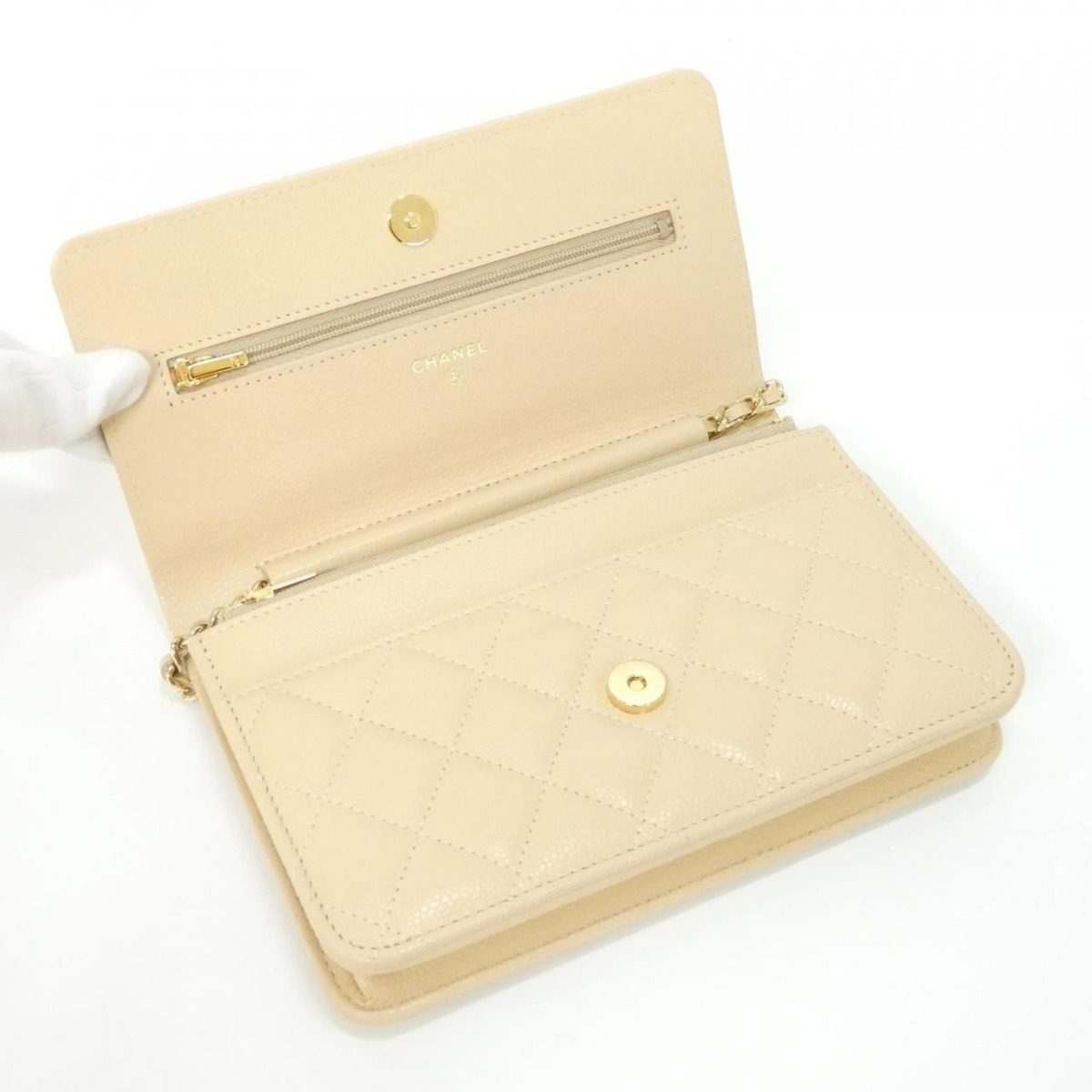 Chanel Timeless Classic Line Chain Wallet — view 6