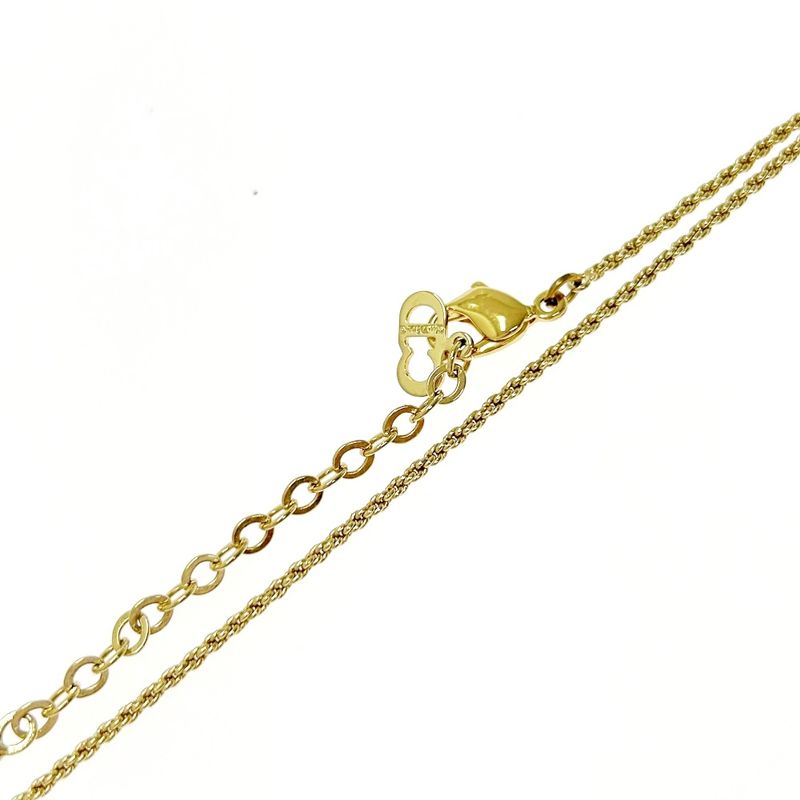 Christian Dior GP Emblem Necklace Women's Gold 404891 Necklace