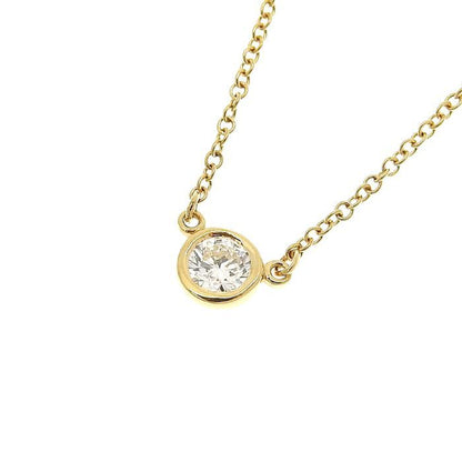 Tiffany & Co Tiffany & Co By-the-yard Diamond Necklace 18K Yellow Gold 750