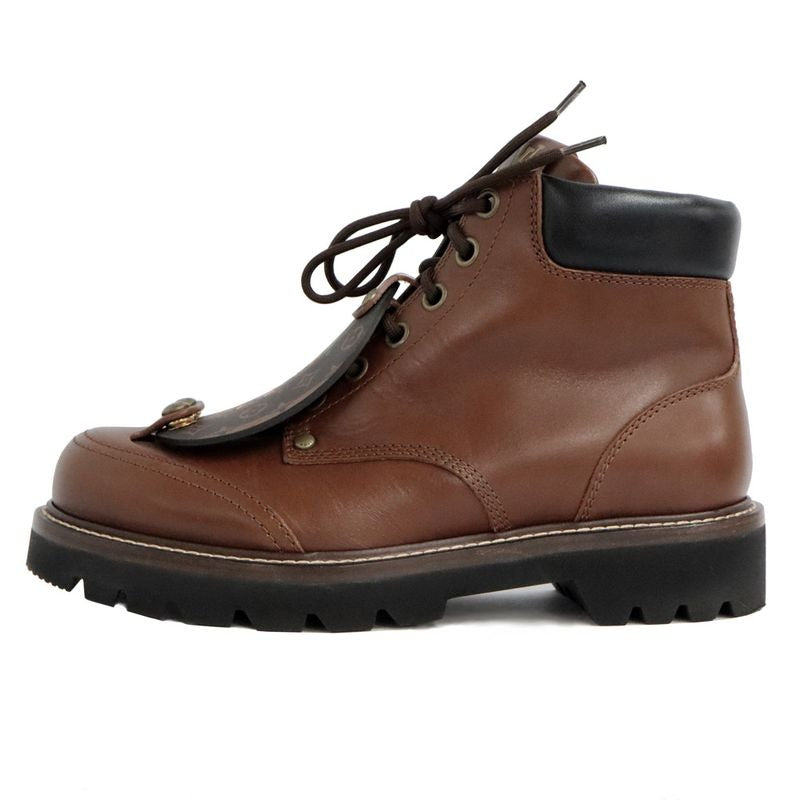 Louis Vuitton NIGO Aubergine Frain Ankle Boots 6 1 2