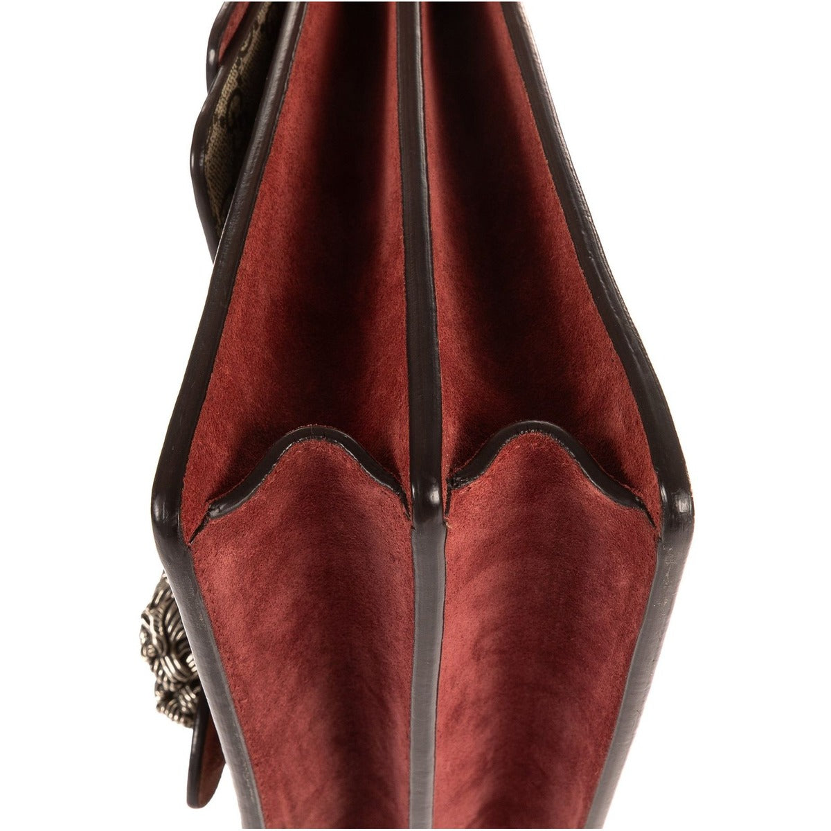 Gucci Blooms Dionysus Beige Burgundy Supreme Canvas Shoulder Bag — view 8