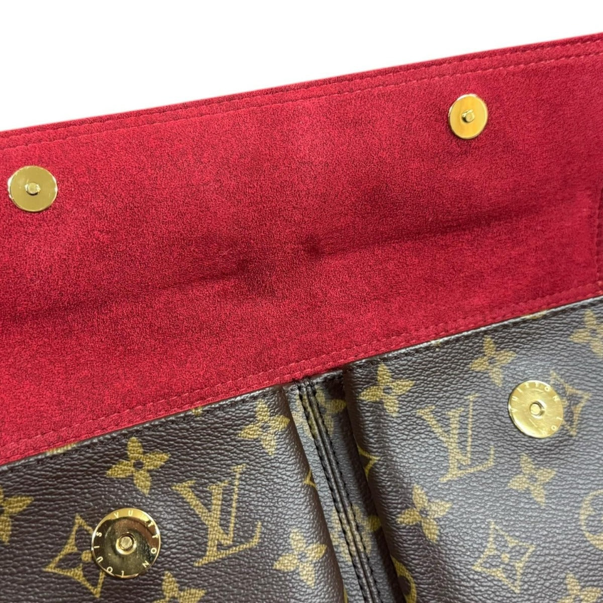 Louis Vuitton Viva-Cite GM Monogram Shoulder Bag Canvas Brown Viva Cite — view 7