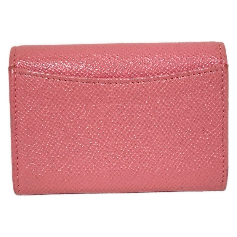 Bvlgari Coin Case Bvlgari Pink Leather