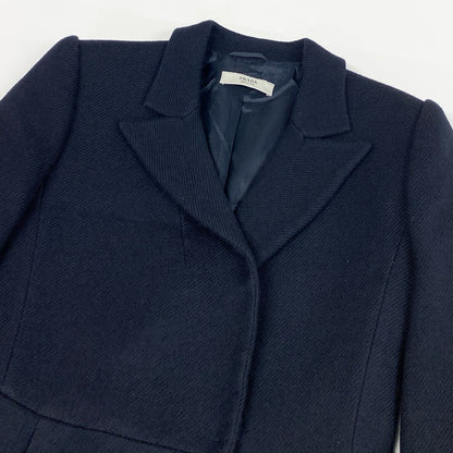 Prada Vintage Double Breasted Wool Coat 42 — view 3