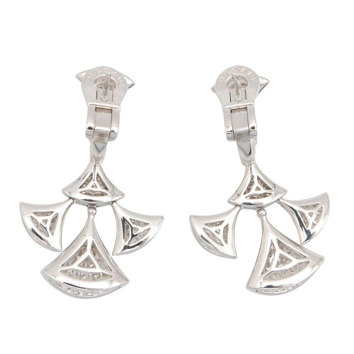 Bvlgari Earrings Divadream Diamond 18k White Gold — view 2