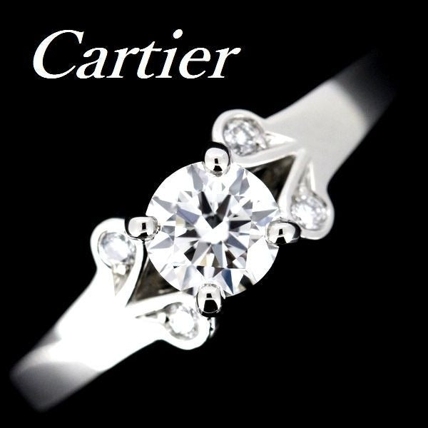 Cartier Ballerina Diamond 035 CT E-Vvs 2-3 ex Ring 45