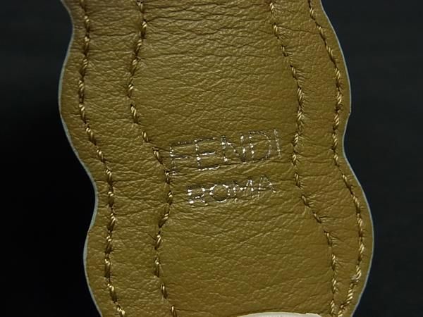 Fendi Strap You Mini Leather Studded Shoulder Strap For Bags