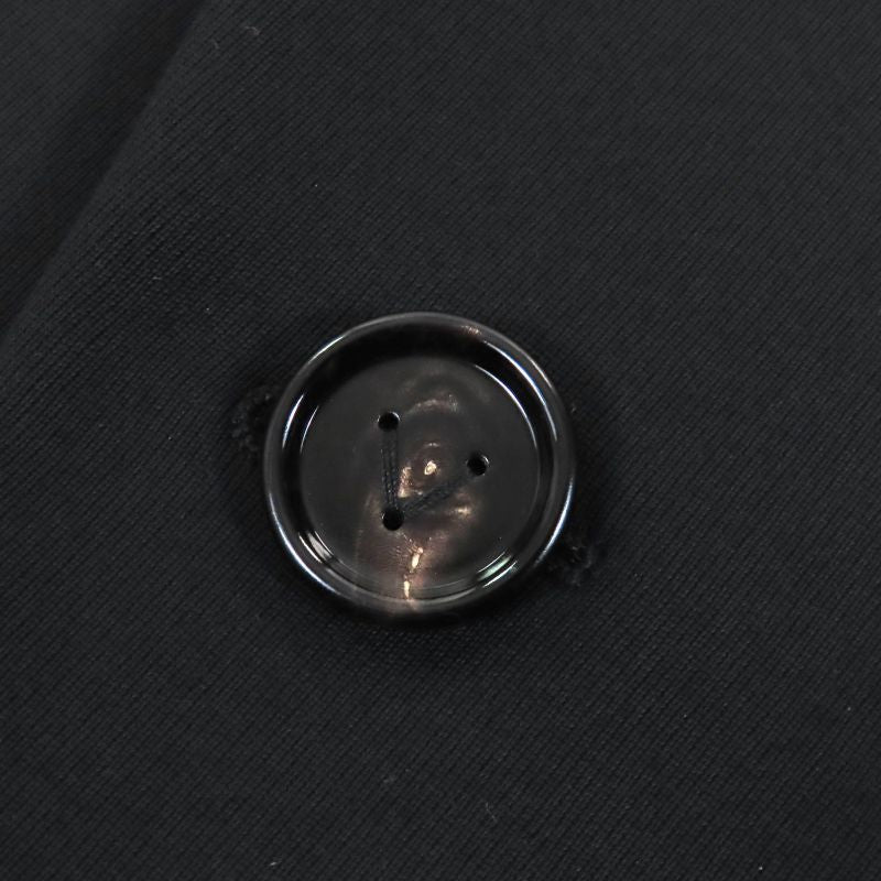 Bottega Veneta 2021 668813 V Logo Button Wool Single Coat Black 38 Made In