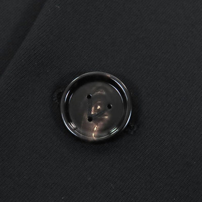 Bottega Veneta 2021 668813 V Logo Button Wool Single Coat Black 38 Made In