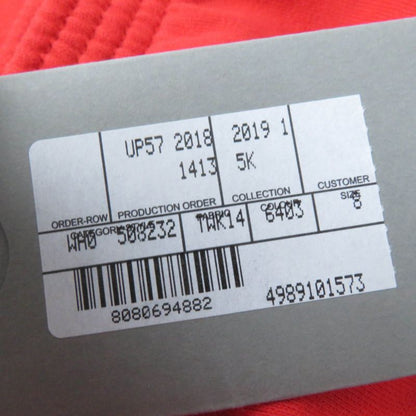 Balenciaga 508232 Cotton Polyester Campaign Logo Sweatpants Red 8 (kids' Size