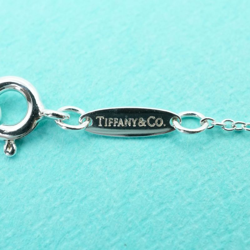 11mm (0.43in) Tiffany & Co Open Heart Necklace XS 24-5748s