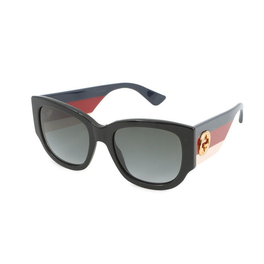 Gucci Sunglasses Interlocking Acetate Black Multicolor