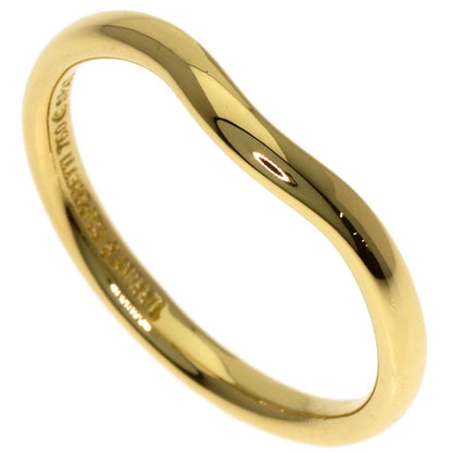 Tiffany & Co T Cube Band Ring 18k Yellow Gold