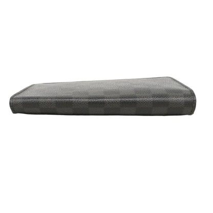 Louis Vuitton Wallet Damier Graphite Portefeuille Brazza Black — view 2
