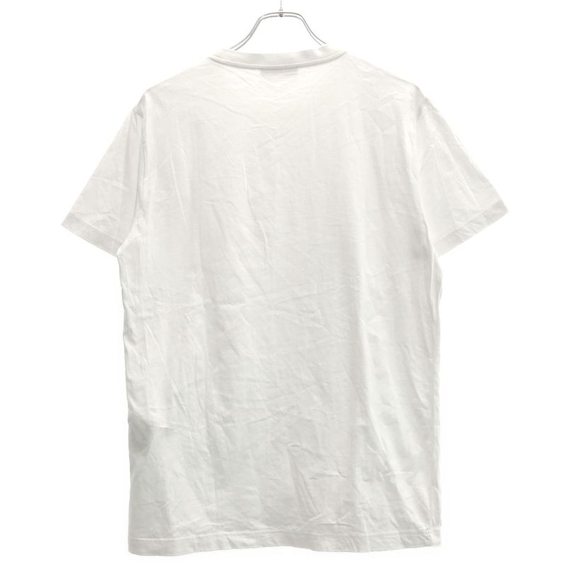 Prada 22ss Jersey Tee Cotton Jersey Crew Neck Tee Dna829 White L