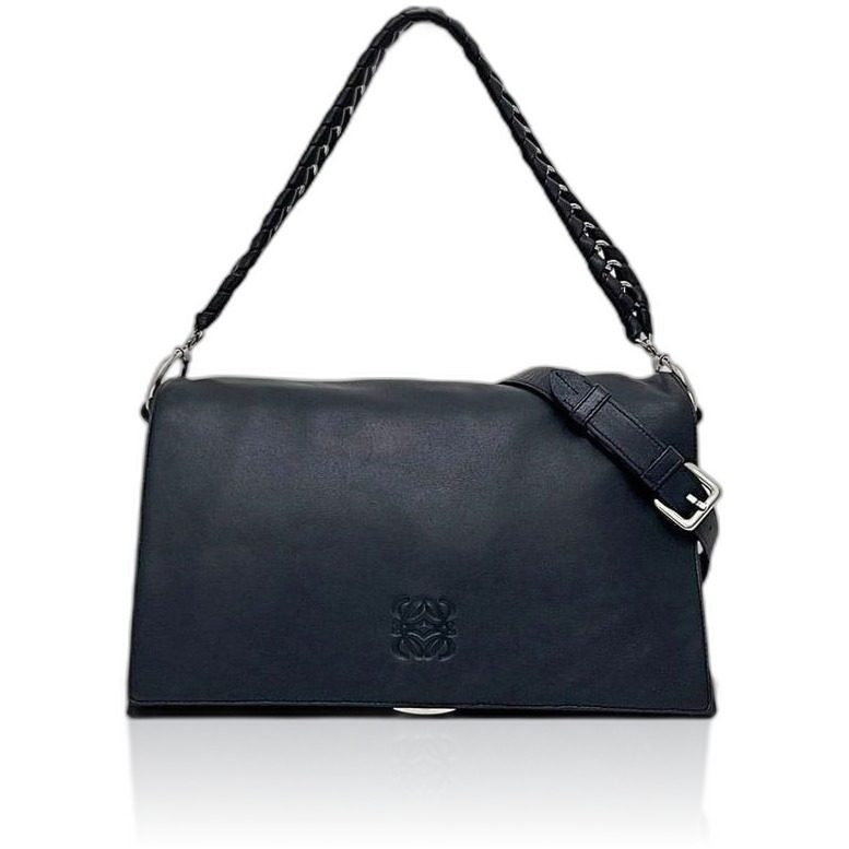 Loewe 2-Way Bag Navy Blue Anagram