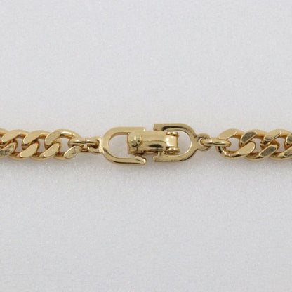 [dior] Christian Dior Emblem Gold Plated Ladies 8.8g Bracelet