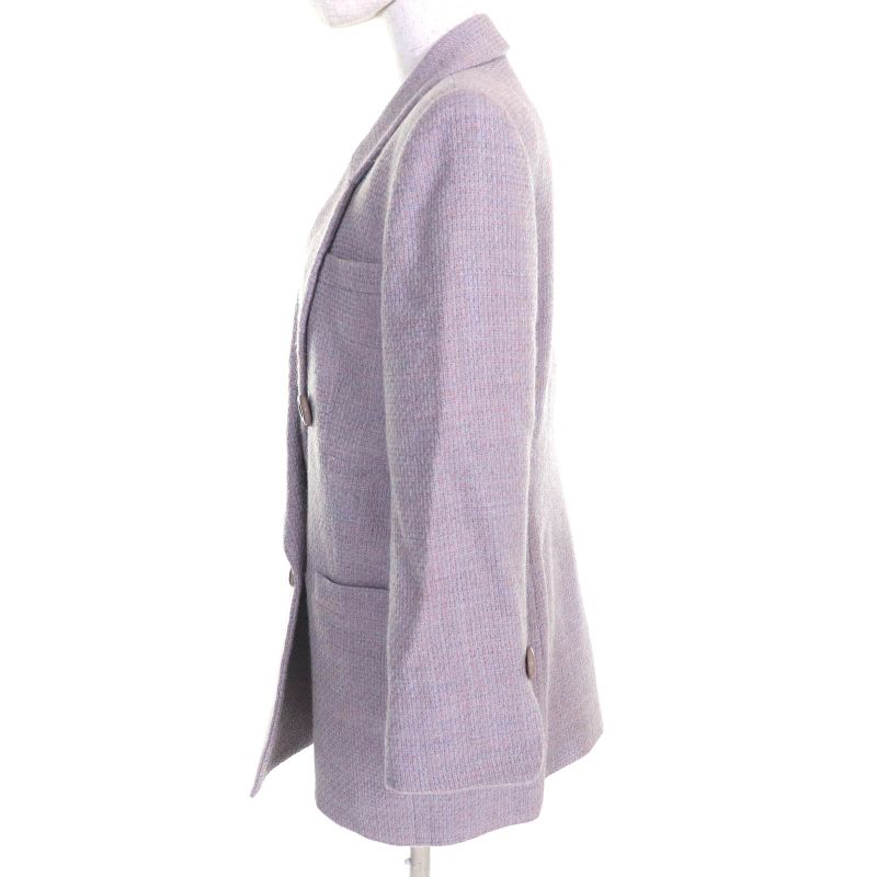 Christian DIOR Vintage 100% Wool Double Breasted Tweed Tailored
