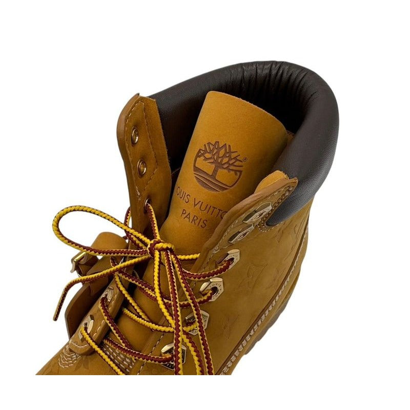 Louis Vuitton Boots Timberland 6-in Ankle Monogram Size 9 2496 — view 11