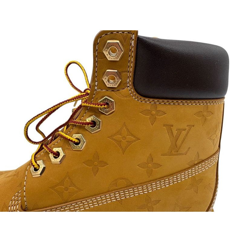 Louis Vuitton Boots Timberland 6-in Ankle Monogram Size 9 2496 — view 12