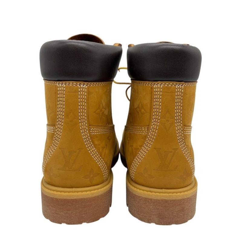 Louis Vuitton Boots Timberland 6-in Ankle Monogram Size 9 2496 — view 3