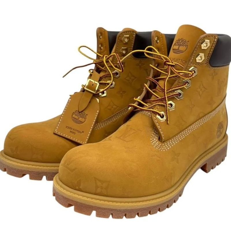 Louis Vuitton Boots Timberland 6-in Ankle Monogram Size 9 2496