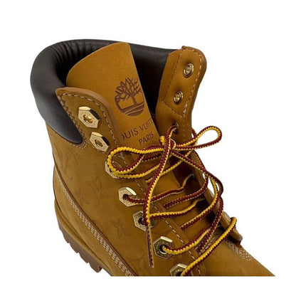 Louis Vuitton Boots Timberland 6-in Ankle Monogram Size 9 2496 — view 10