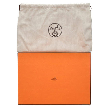 Hermes Vidpoche W Engraved Svhardware Togo Leather Shoulder Bag Men's