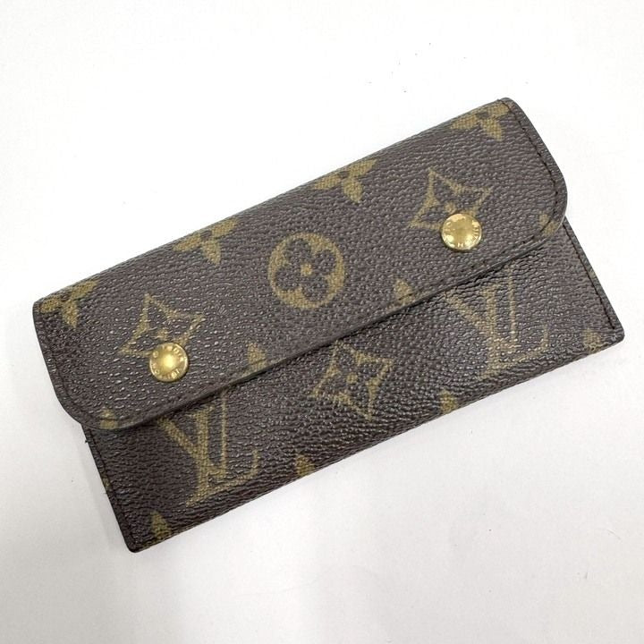 Louis Vuitton Multicles Lava Coin Case Monogram Brown Gold