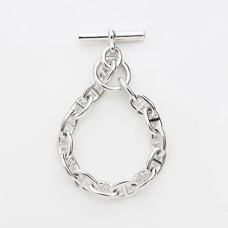 Hermes Bracelet Chaine D'ancre 925 15 Pieces MM