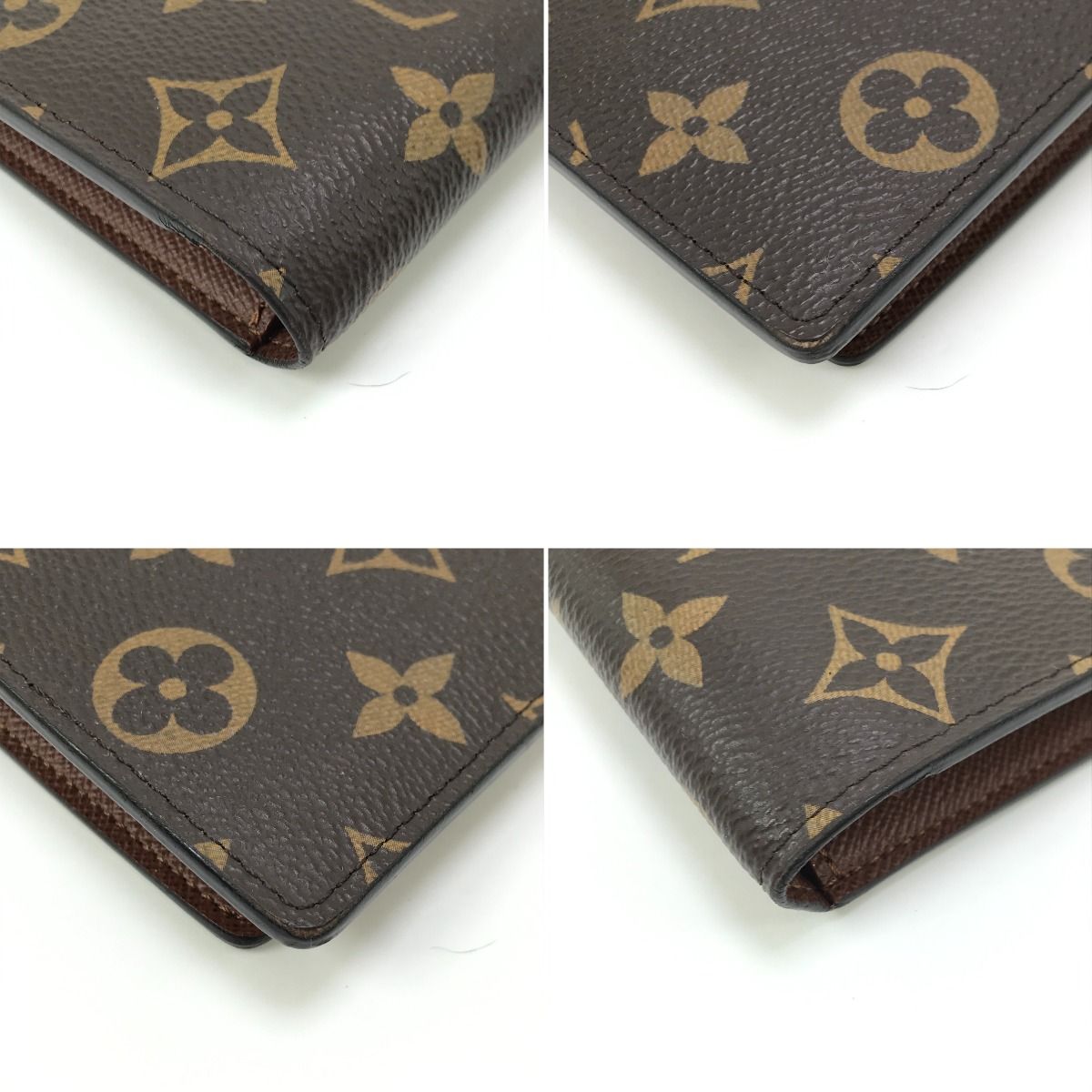Louis Vuitton Bifold Wallet Monogram Portefeuille Brother Teinitials