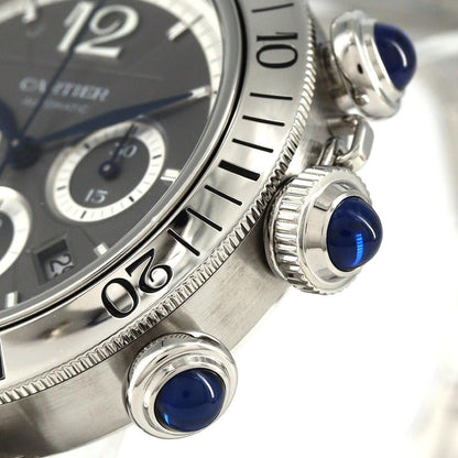 Cartier Pasha de Cartier Chronograph SS Automatic Winding Bracelet — view 4