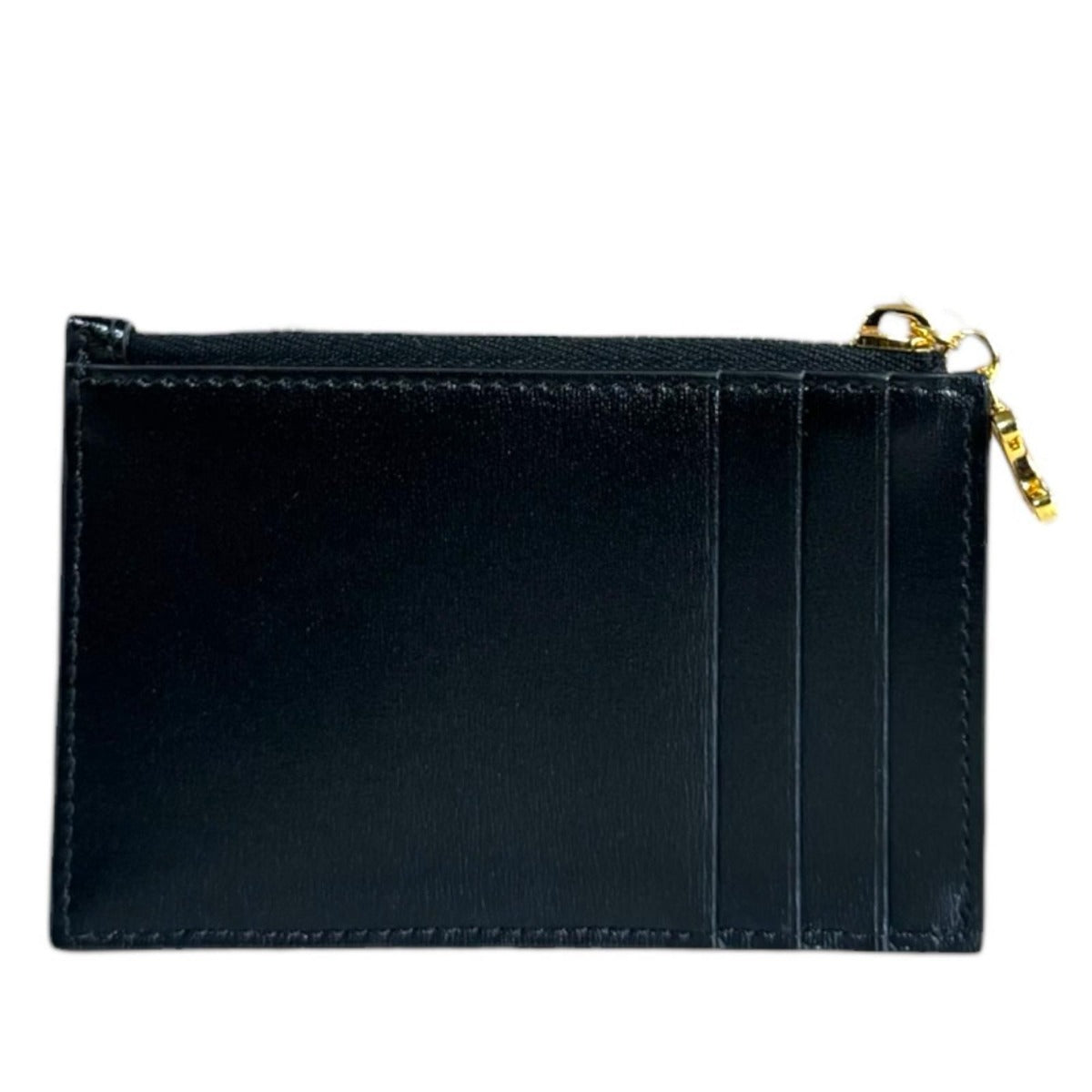 Celine Card Folder with Zip Case Leather — view 2