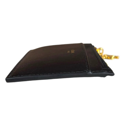 Celine Card Folder with Zip Case Leather — view 4