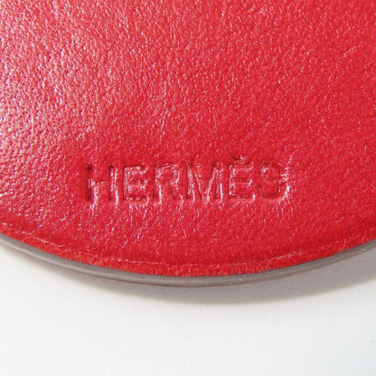 Hermes Bag Charm Animal Cow Leather Silver 925 Red Small 2009 Accessories
