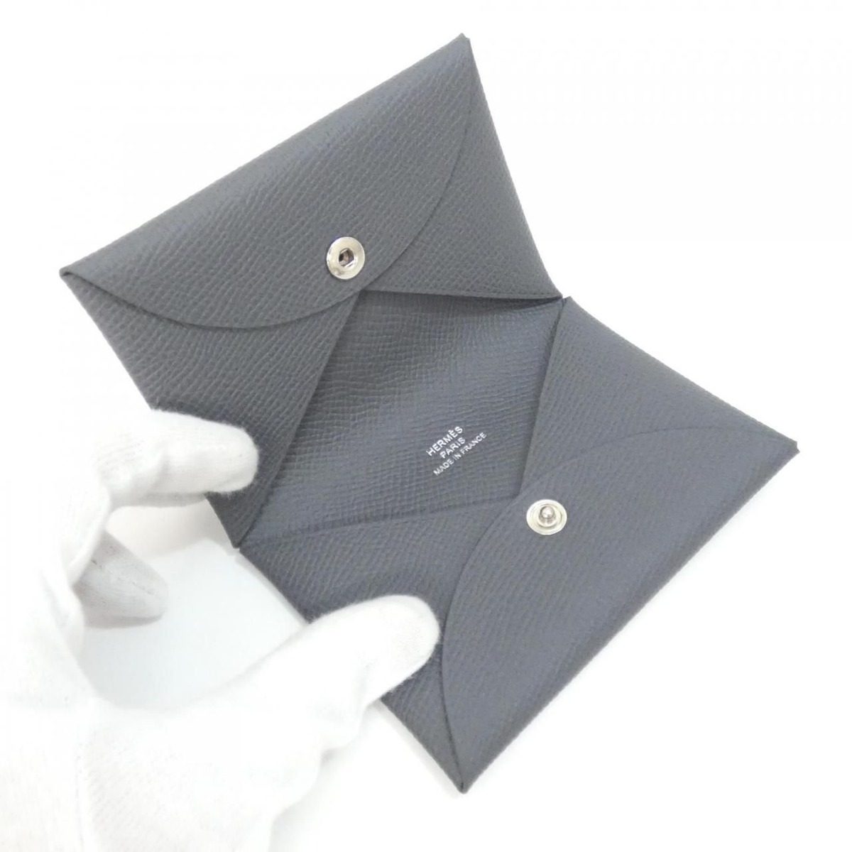 Hermes Calvi Card Case — view 2