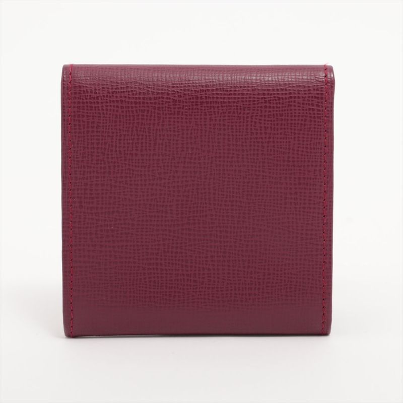 Cartier Must Line Leather Coin Case Bordeaux Made In Spain