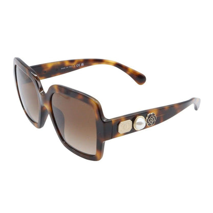 Chanel Sunglasses Tortoiseshell Pattern Brown S5 Eyewear — view 2