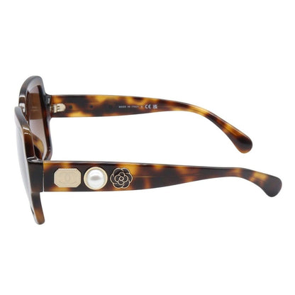 Chanel Sunglasses Tortoiseshell Pattern Brown S5 Eyewear — view 3