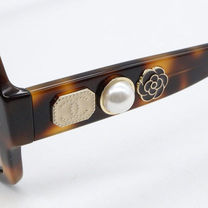 Chanel Sunglasses Tortoiseshell Pattern Brown S5 Eyewear — view 4
