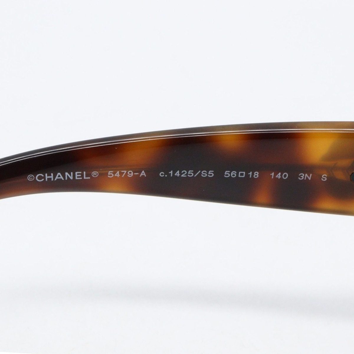 Chanel Sunglasses Tortoiseshell Pattern Brown S5 Eyewear — view 5