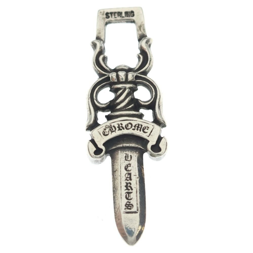 Chrome Hearts 10 Dagger Pendant Top Silver
