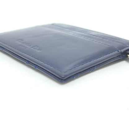 DIOR Card Case Cannage Blue