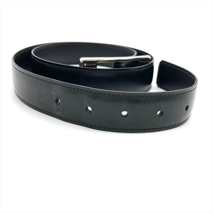 Louis Vuitton Santure Mirage Leather 98cm (3858in) M9831 Black Silver Hardware