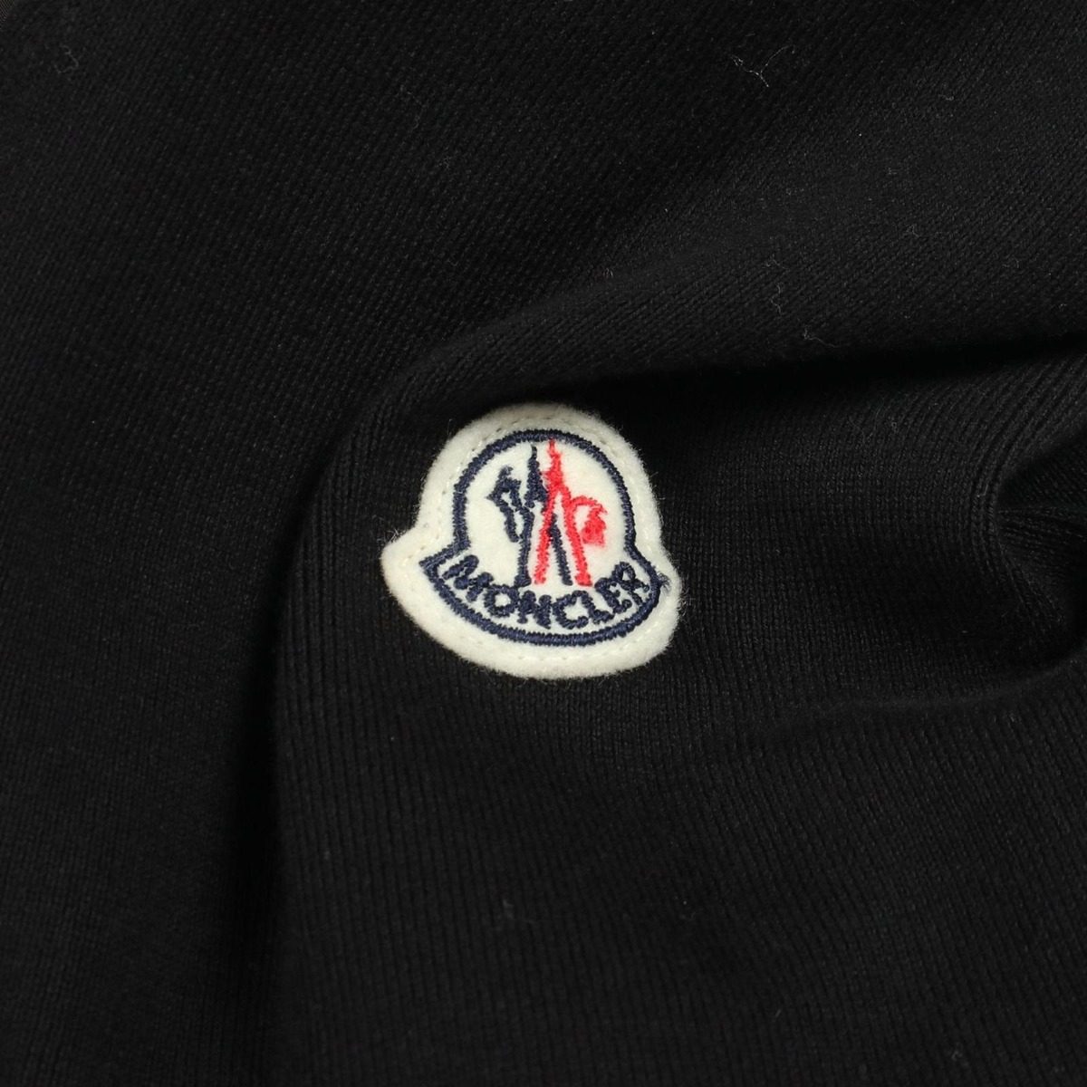 Moncler Knit Contrast Zip Up Hoodie Nylon — view 5