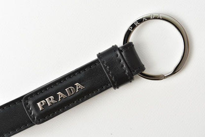 Unused Prada Key Ring Key Holder 2pp154 070 F0002 Black