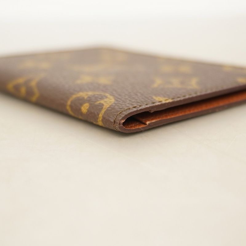 Louis Vuitton Card Case Monogram Porte 2 Carte Vertical M60533 Brown Men Women