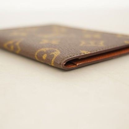 Louis Vuitton Card Case Monogram Porte 2 Carte Vertical M60533 Brown Men Women