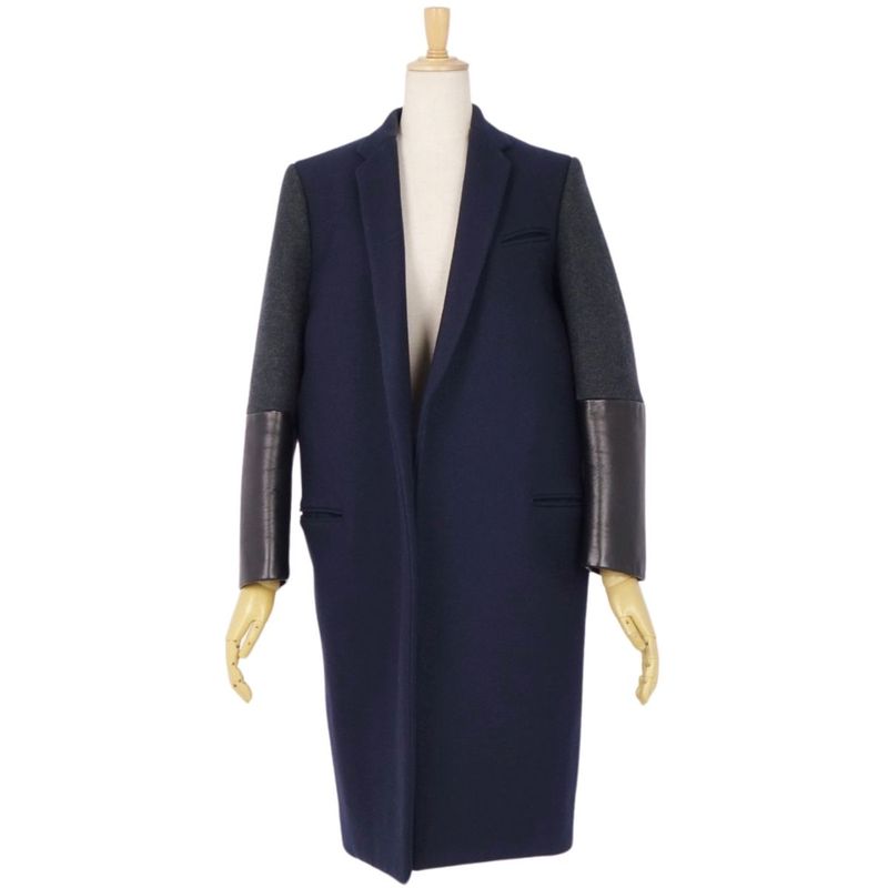 Celine Phoebe Period Crombie Coat Chester Coat