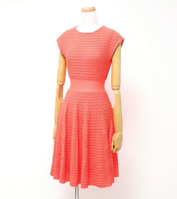 DIOR Dress Size I38 Knit Dress Made In Italy 20240120 Gp2282